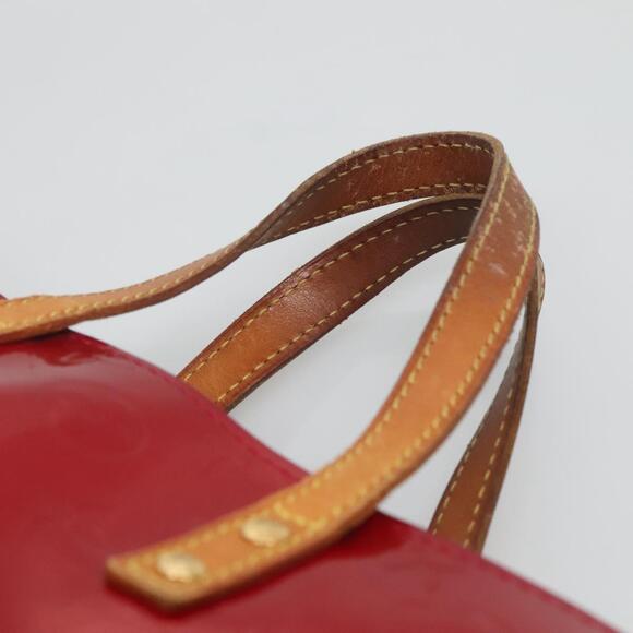 LOUIS VUITTON Monogram Vernis Reade PM Hand Bag Pomme D'amour M91990 - Picture 8 of 12